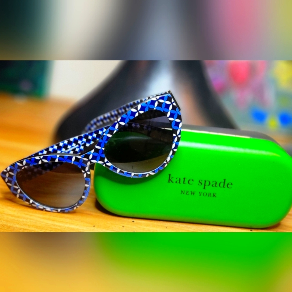 Kate Spade Paisleighs Blue Sunglasses